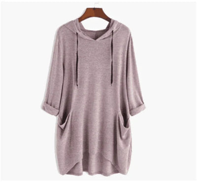 Übergroßer Pullover mit Taschen für Damen