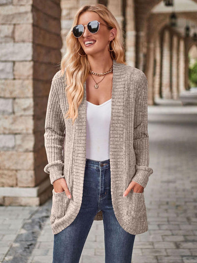 Kuschelige Winter-Strickjacke für Frauen