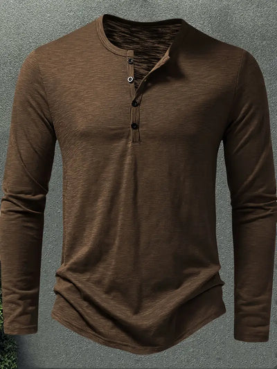 Zekeriya – Langarmhemd mit Knöpfen