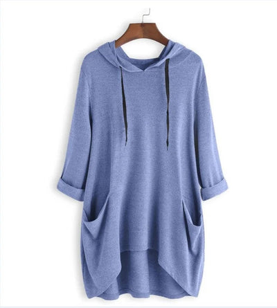 Übergroßer Pullover mit Taschen für Damen