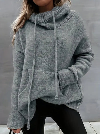 Natala - Strickpullover Mit Kängurutasche