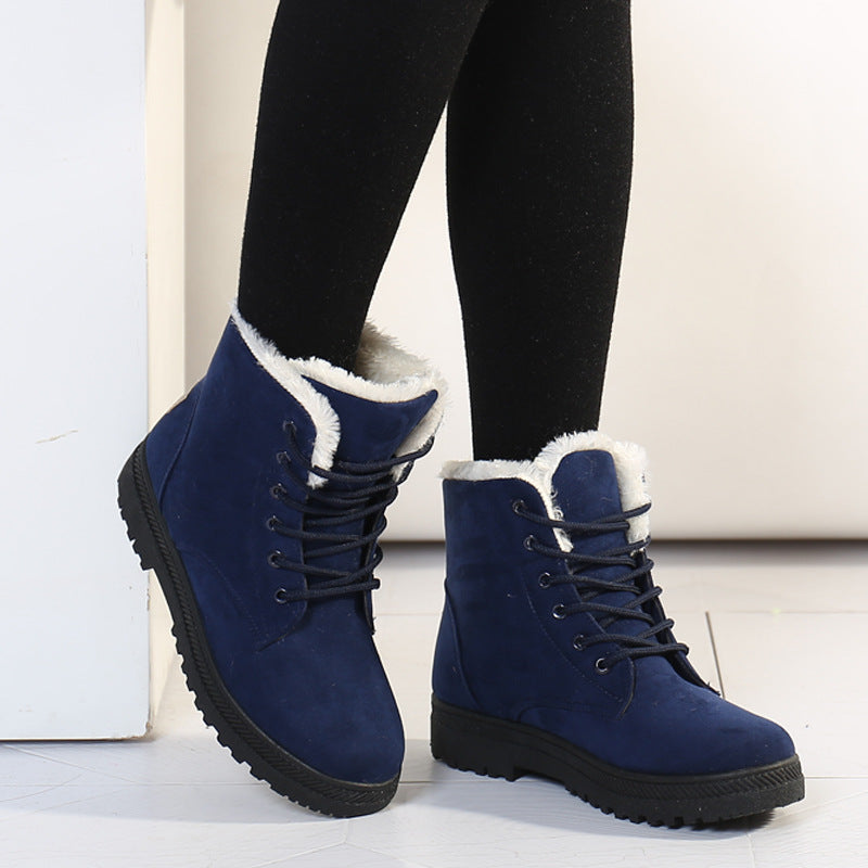 Hivara™ - Wasserdichte orthopädische Damen-Schneestiefel mit warmem Futter und rutschfester Sohle