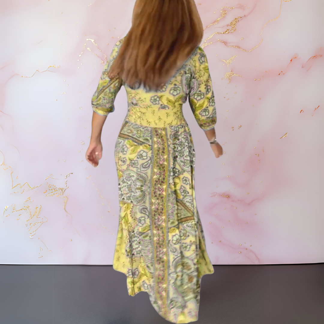 Marga™ | Elegantes Sommerkleid mit V-Ausschnitt