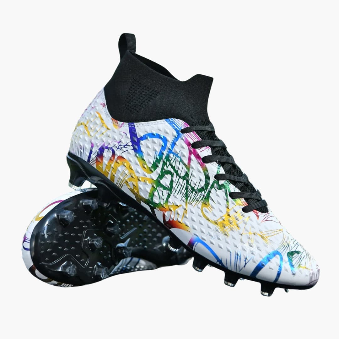 Fußball schuhe für Herren mit strukturiertem Obermaterial