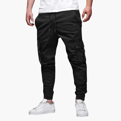 Cargohosen für Herren - Stylische Sommer-Baumwollhose mit Tasche