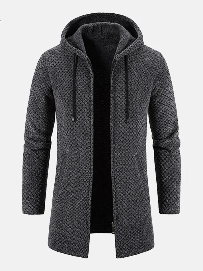 Kuschelige Jacke mit Fleece-Futter für Männer