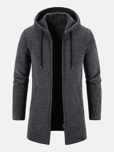 Kuschelige Jacke mit Fleece-Futter für Männer