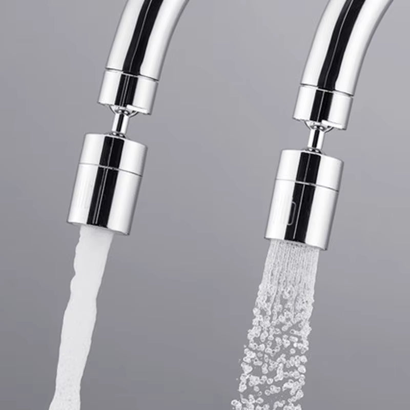 SprayMaster 360° Verstellbarer Wasserhahnaufsatz mit Doppelstrahlmodi