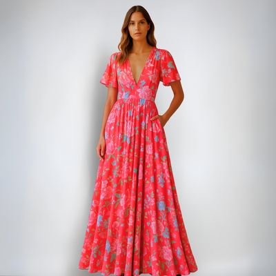 Tessa™ | Luxuriöses Blumenkleid