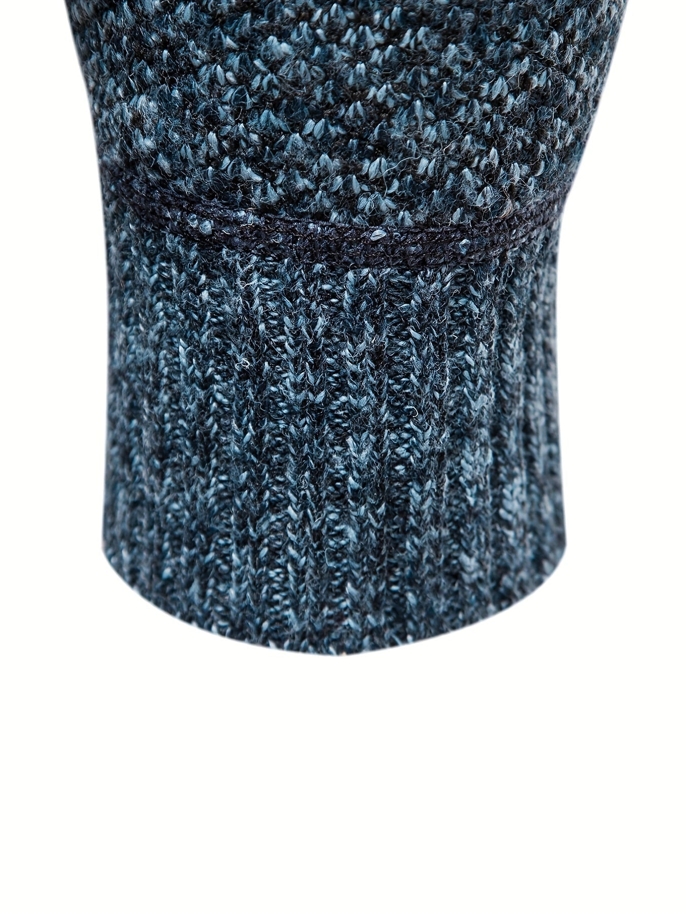 Rollkragenpullover mit Viertelreißverschluss für Männer