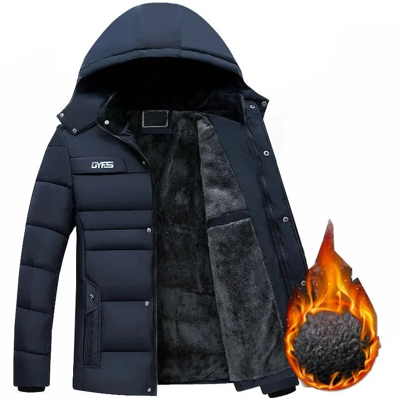 Winddichte Outdoor-Winterjacke für Herren