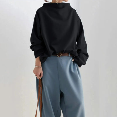 Stilvoller Langärm-Pullover für Frauen
