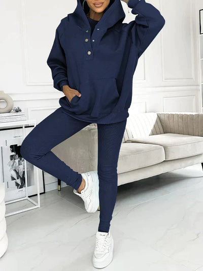 Kuschelige 3-teilige Loungewear für Damen