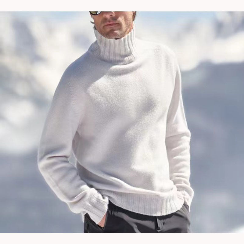 Weicher Rollkragenpullover für Männer