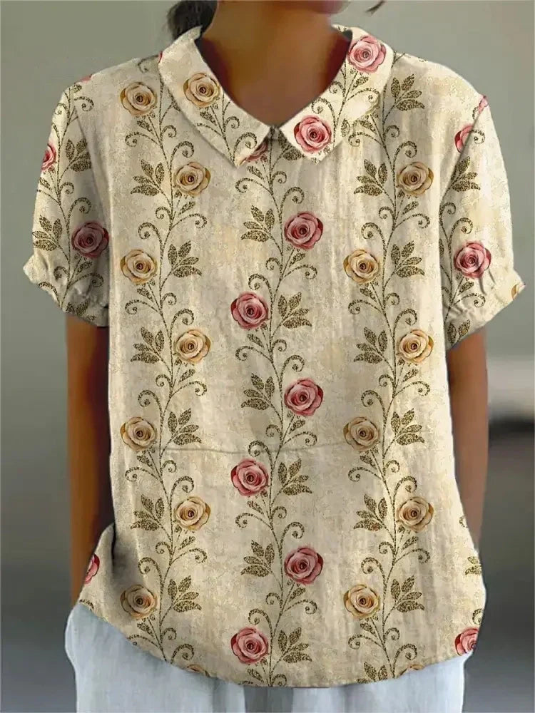 Asta® | Bluse mit Blumen