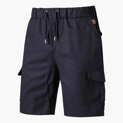 Herren Sommer Cargo Shorts mit Taschen und Kordelzug