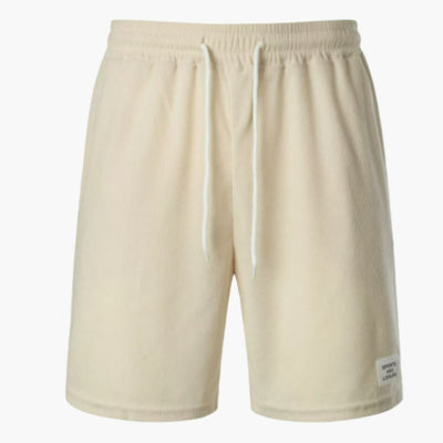 Herren Shorts aus Cord mit elastischem Bund für den Sommer