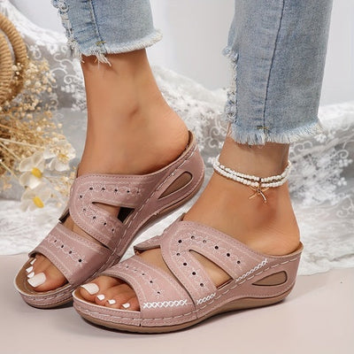 Atmungsaktive schuhe mit lederriemen