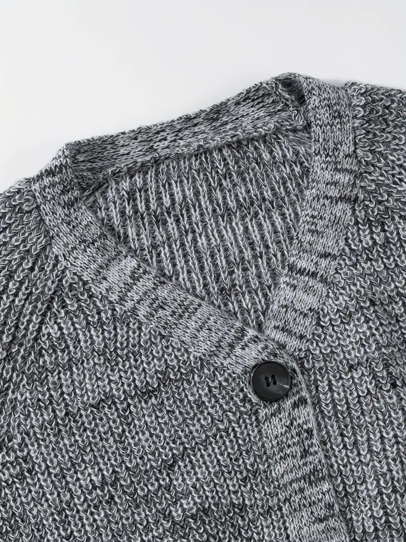 ELEGANTER POLYESTER-STRICKCARDIGAN | STILVOLL UND BEQUEM