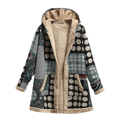 Kapuzen-Winterjacke für Damen