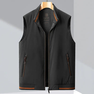Herren Performance Weste mit Funktionsmaterial