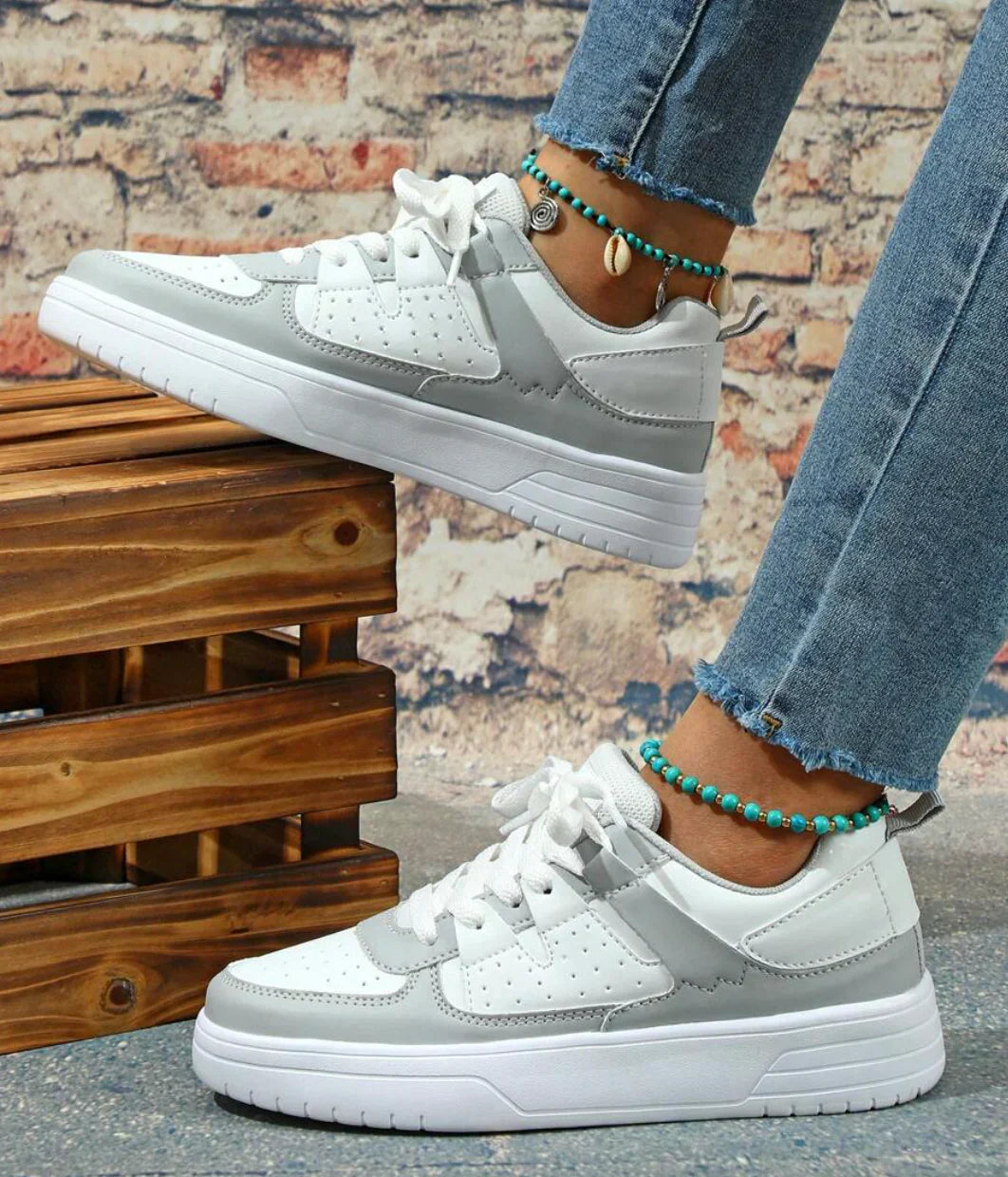 Air Sneaker für Damen - Trendige Bequeme Sommerschuhe mit luftigen Sohlen