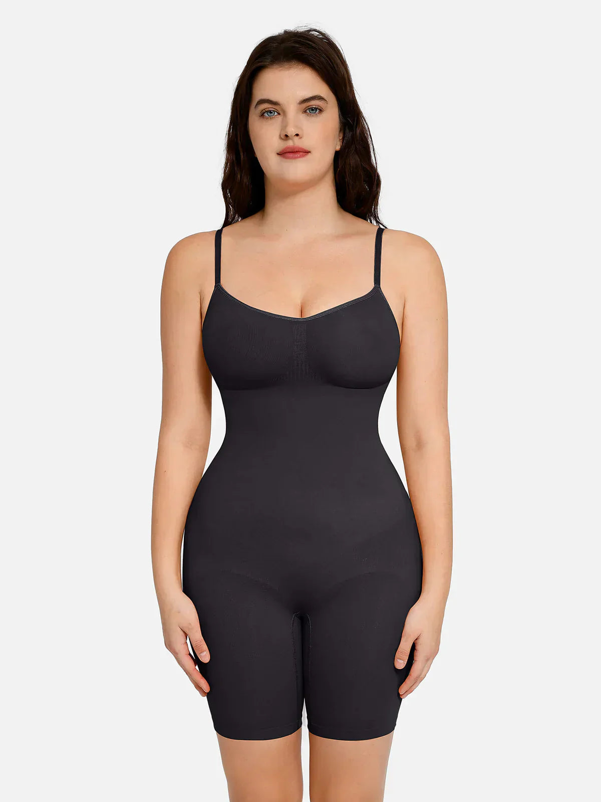 Shapewear-Bodysuit bis zur Mitte des Oberschenkels