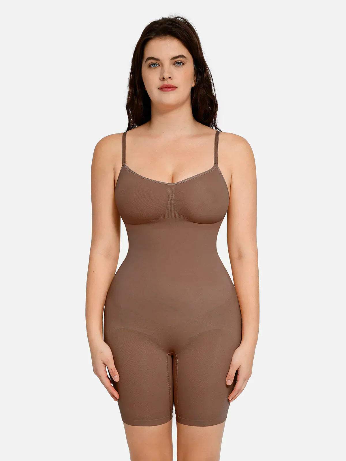 Shapewear-Bodysuit bis zur Mitte des Oberschenkels