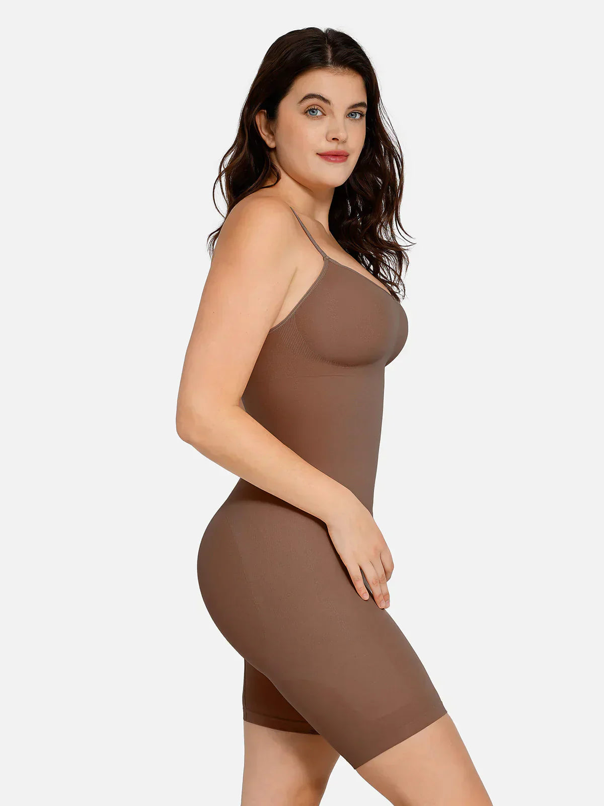 Shapewear-Bodysuit bis zur Mitte des Oberschenkels