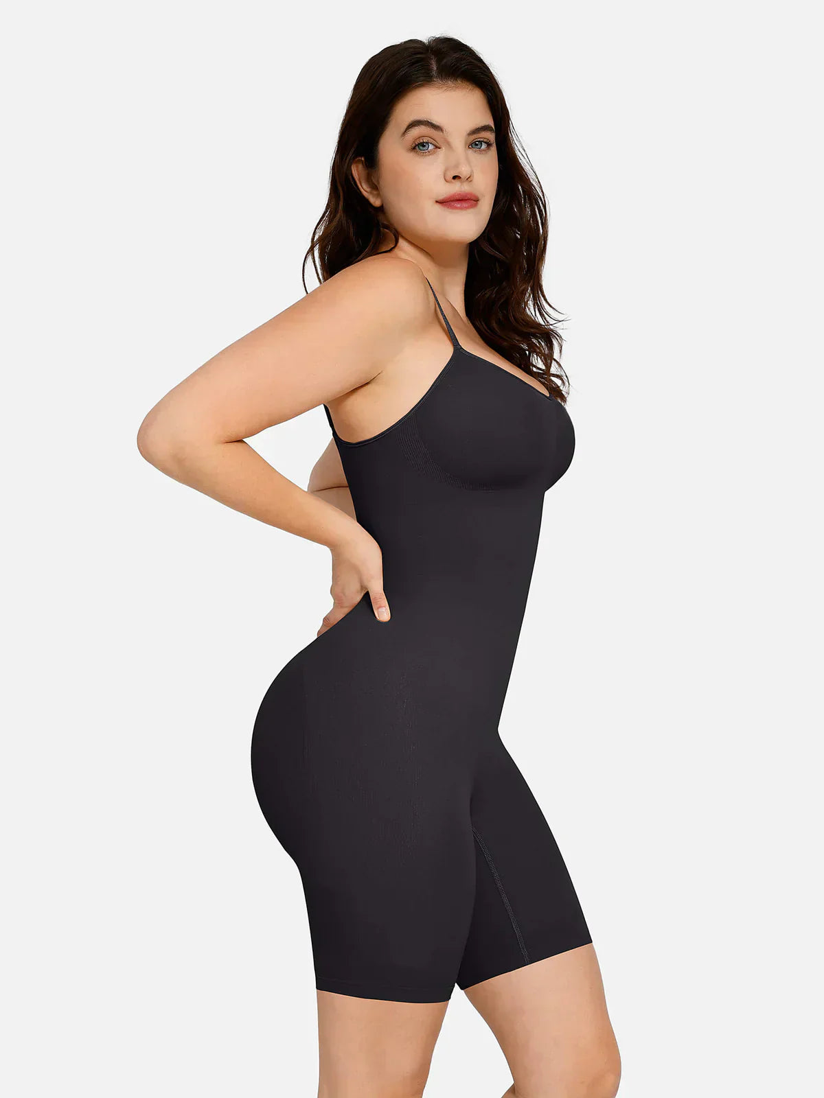 Shapewear-Bodysuit bis zur Mitte des Oberschenkels