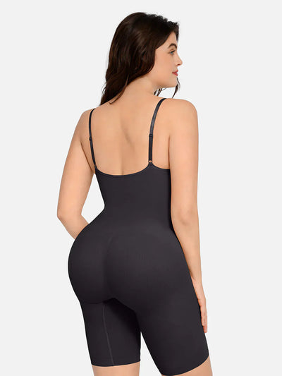 Shapewear-Bodysuit bis zur Mitte des Oberschenkels