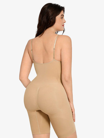 Shapewear-Bodysuit bis zur Mitte des Oberschenkels
