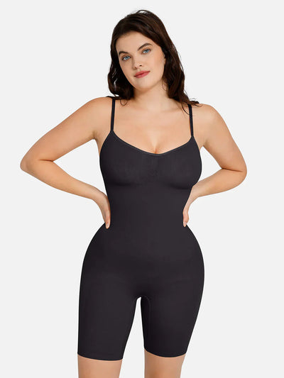 Shapewear-Bodysuit bis zur Mitte des Oberschenkels