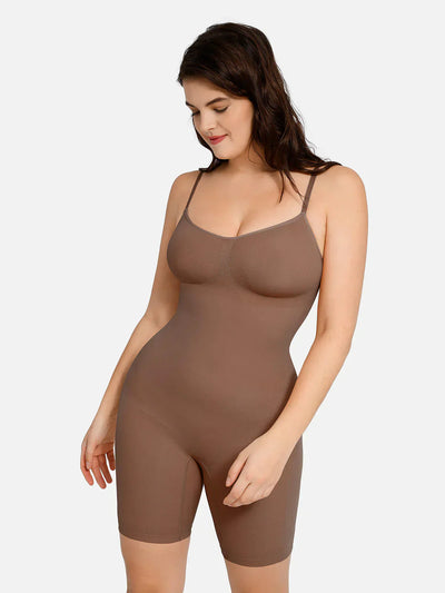 Shapewear-Bodysuit bis zur Mitte des Oberschenkels