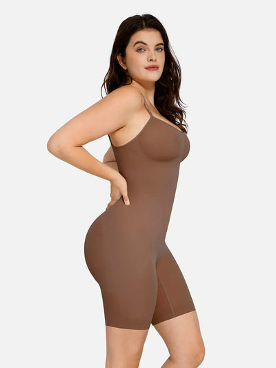 Shapewear-Bodysuit bis zur Mitte des Oberschenkels