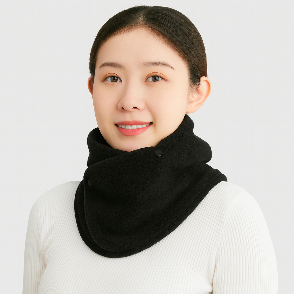 Alvera | Samt-Halstuch für warme Wintertage
