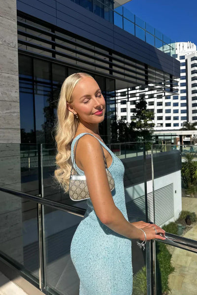 Tracy - Ärmelloses Maxikleid