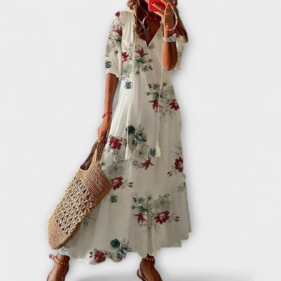Anna – Damen Boho Sommerkleid