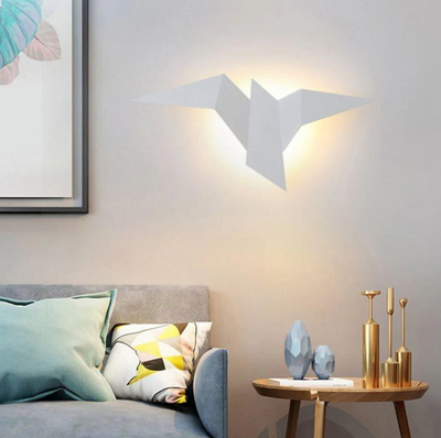 LumeNest – Künstlerische Vogel-Wandlampe für einen modernen Akzent