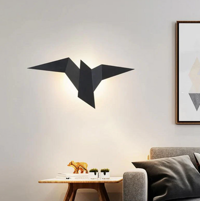 LumeNest – Künstlerische Vogel-Wandlampe für einen modernen Akzent
