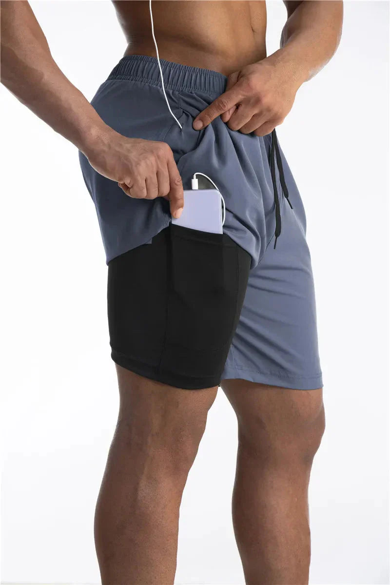 Armour Laufshorts mit Innenfutter mit Tasche für dein Telefon