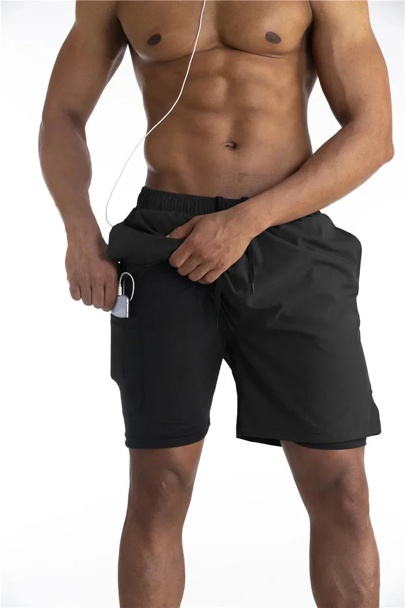 Armour Laufshorts mit Innenfutter mit Tasche für dein Telefon