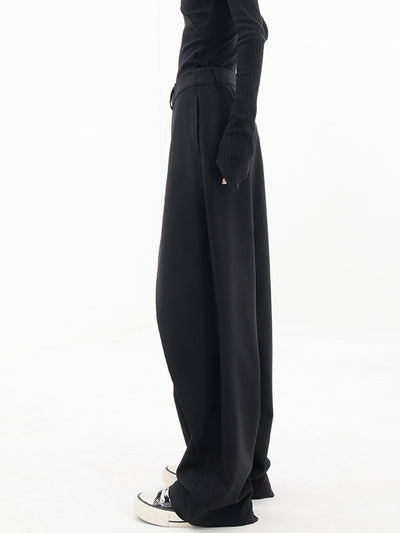 Moderne Asymmetrische Baggyhosen für Damen