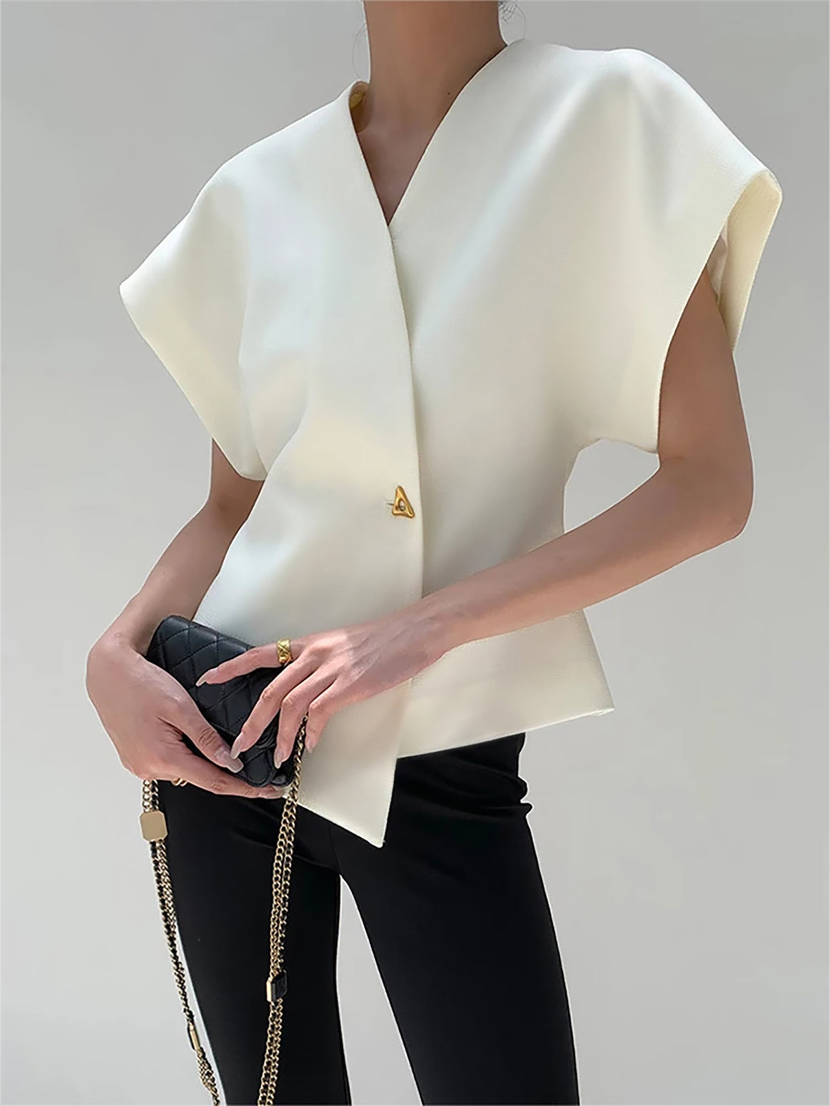 Anatolien® | Elegante Bluse mit V-Ausschnitt