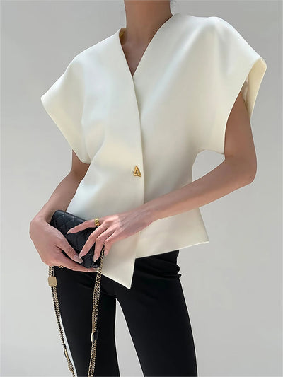 Anatolien® | Elegante Bluse mit V-Ausschnitt
