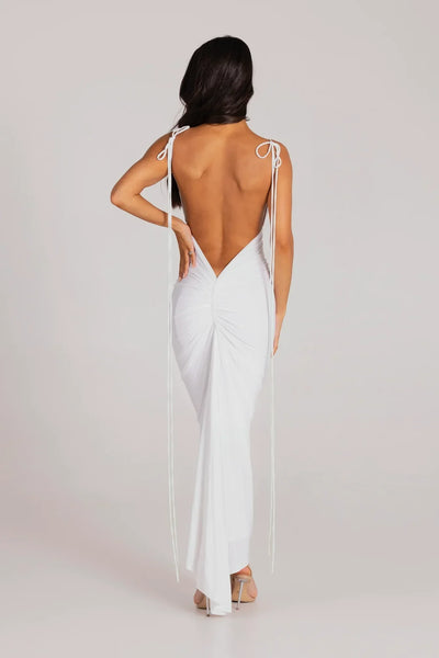 Alindra ™ | Rückenfreies Maxikleid