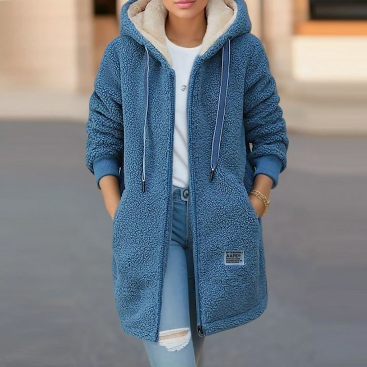 Kuschelige Winter-Fleecejacke für Damen