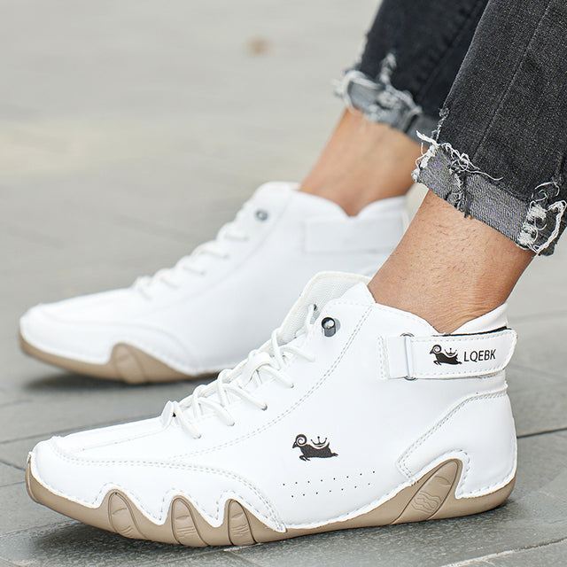 Barfußschuhe | Rutschfest | Slip-On | Sneakers mit Knöchelriemen | Herrenschuhe
