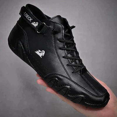 Barfußschuhe | Rutschfest | Slip-On | Sneakers mit Knöchelriemen | Herrenschuhe