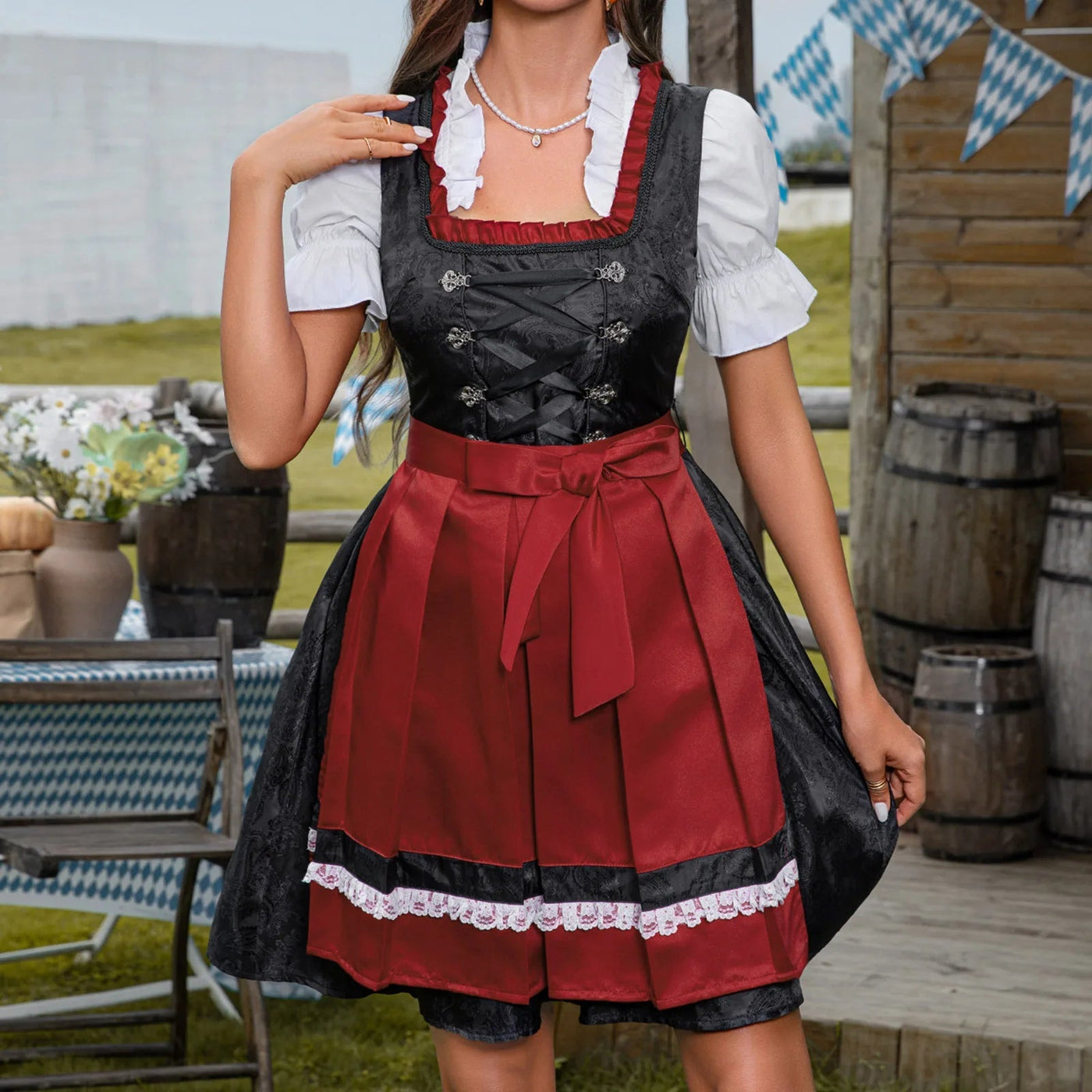 Kathrin | Festliches Bayerisches Traditionelle Dirndl Kleid